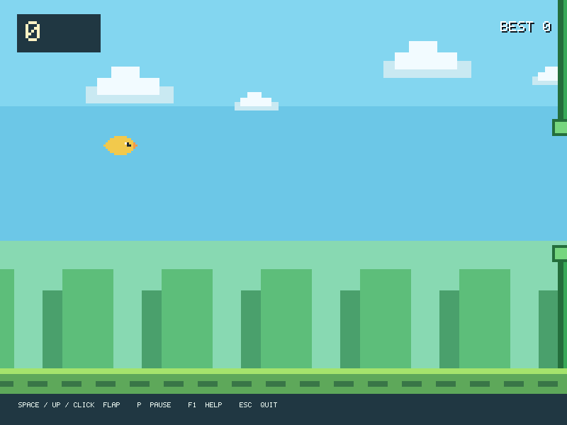 One flap lifts the bird into its run.